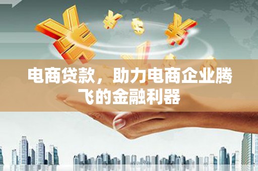 江口电商贷款，助力电商企业腾飞的金融利器