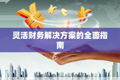 江口灵活财务解决方案的全面指南