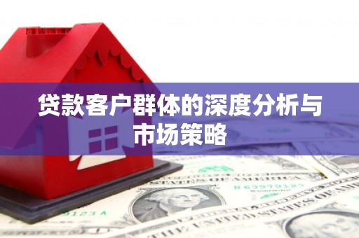 江口贷款客户群体的深度分析与市场策略