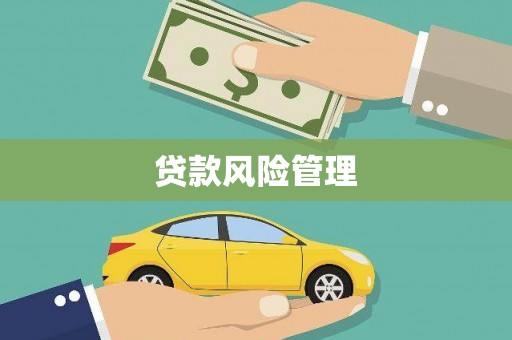 江口贷款风险管理