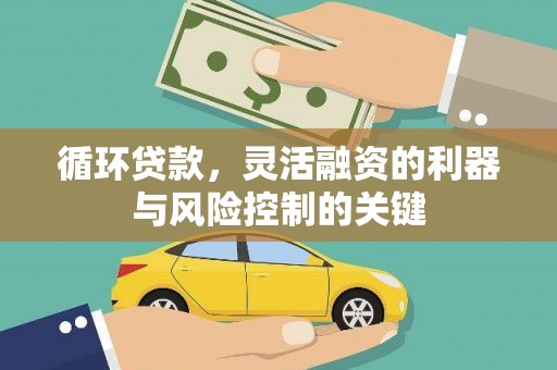 江口循环贷款，灵活融资的利器与风险控制的关键