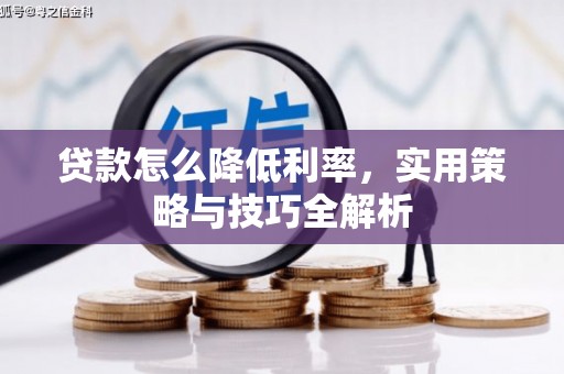 江口贷款怎么降低利率，实用策略与技巧全解析