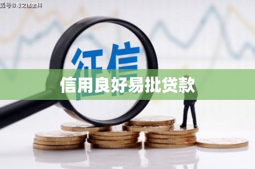 江口信用良好易批贷款