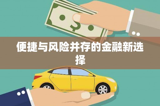 江口便捷与风险并存的金融新选择